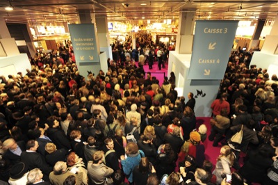 le Salon du Livre de Paris est l'occasion de parfaire sa collection de photos de