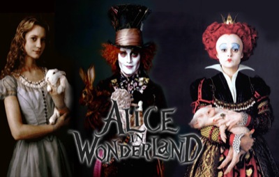 Alice au Pays des Merveilles de Tim Burton