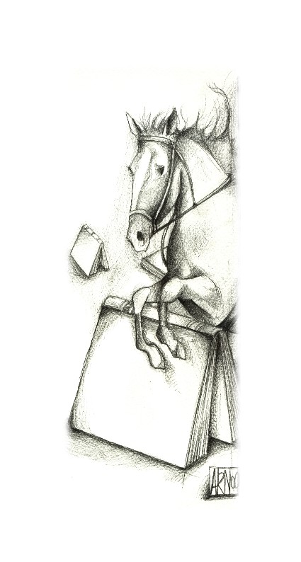 Cheval -livre Arnaud Taeron