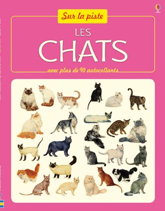 Les chats - sur la piste- Usborne