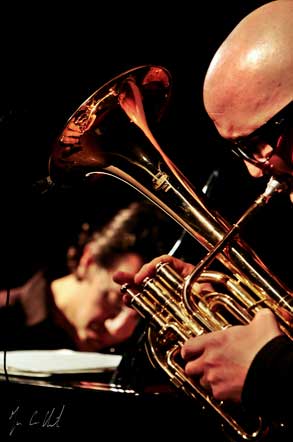 L'If Duo Bruno Angelini/Giovanni Falzone enregistré en concert au Blanc Mesnil
