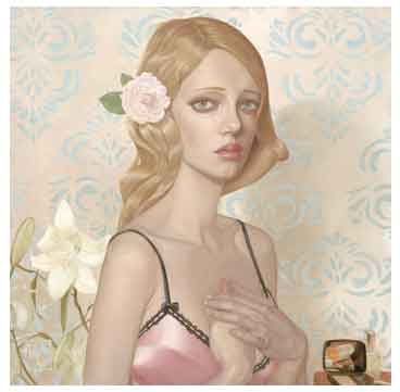 Kris Lewis painting