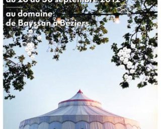 Chapiteaux du livre - Domaine de Bayssan - Béziers - Sortie Ouest