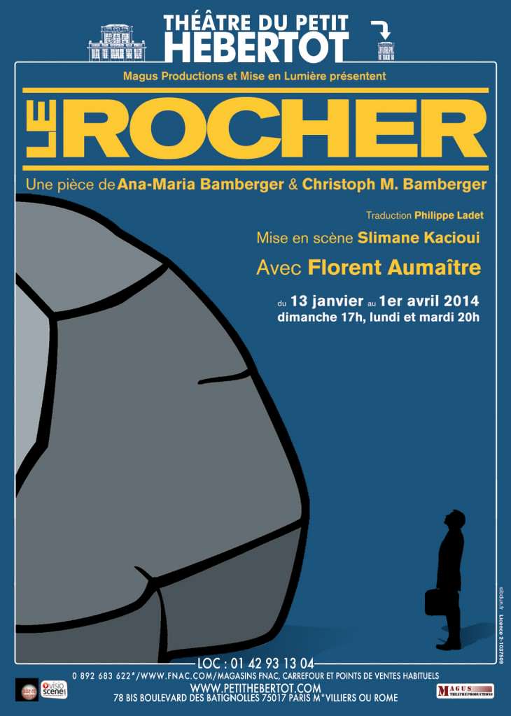Le Rocher de Florent Aumaître - Thé"âtre du petit Hebertot