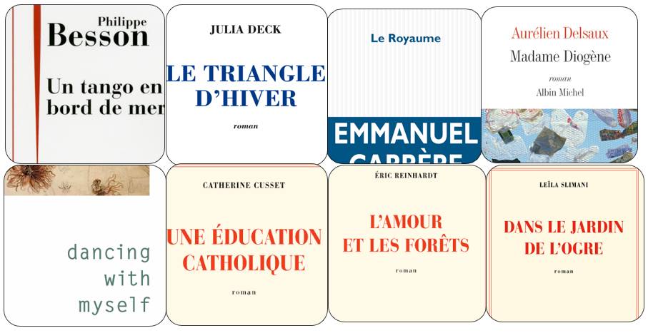 Rentrée littéraire 2015