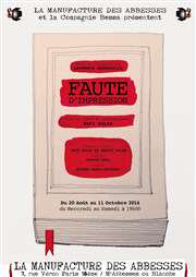 Faute d'impression