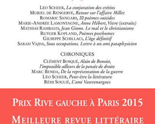 La revue littéraire