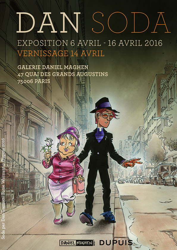 Affiche exposition Dan 2016