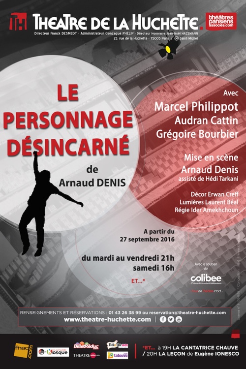 Le personnage désincarné - Théâtre de la Huchette