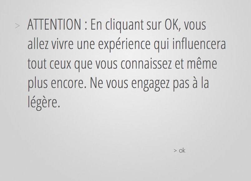 INFLUX - La Secte - - 18 ans