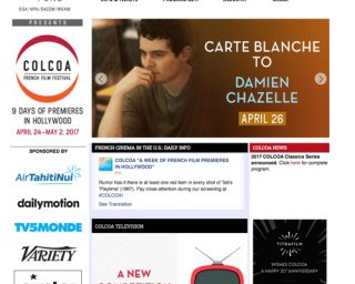 Colcoa French Film Festival, du 24 avril au 2 mai 2017 à Los Angeles