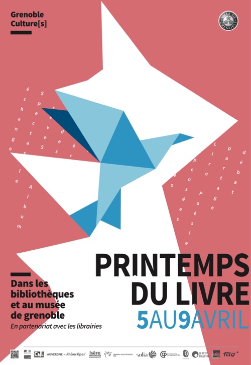 Printemps du livre, du 5 au 9 avril 2017, Grenoble