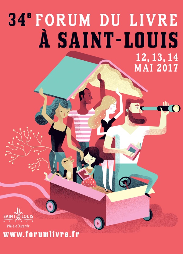 34e Forum du Livre 12, 13, 14 mai 2017, à Saint-Louis