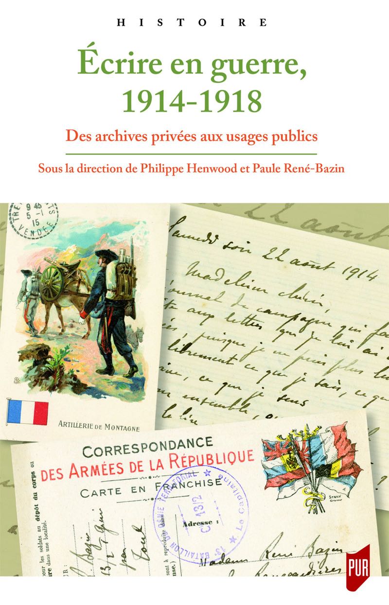 Ecrire en guerre 14-18