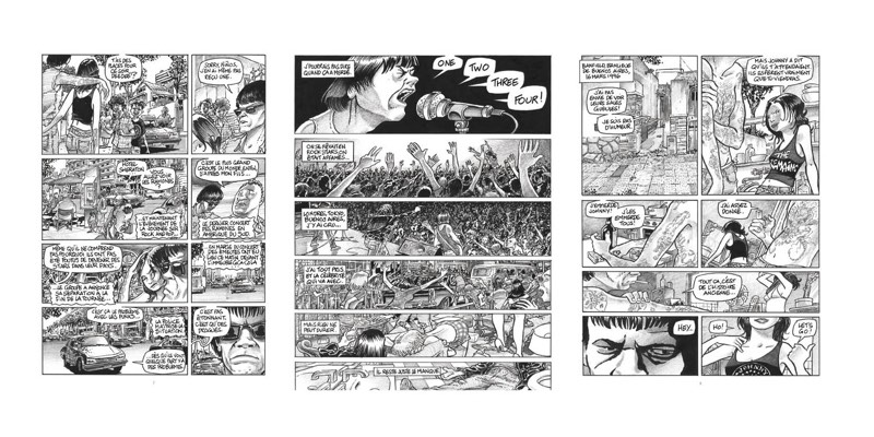 Eric Cartier - Ramones - Editions Futuropolis