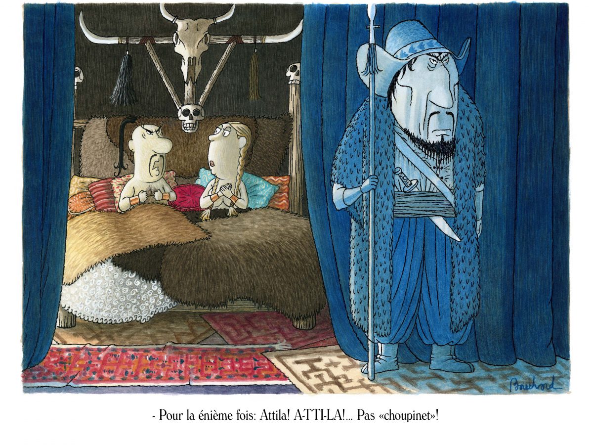 Le dessin de bouchard